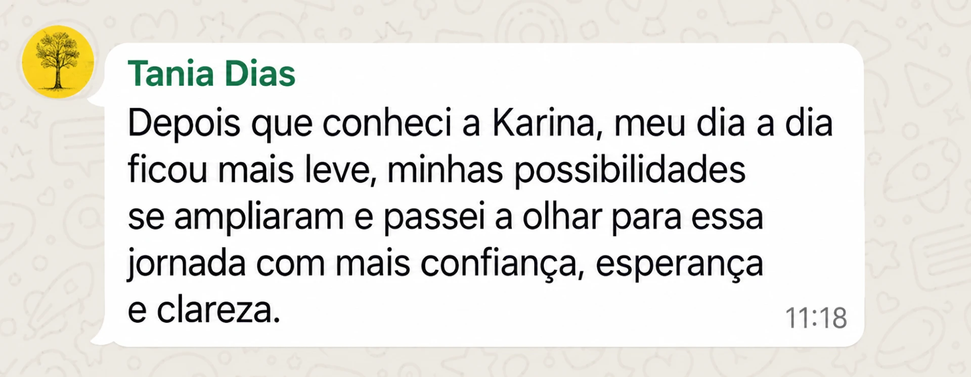 Depoimento de Tania Dias
